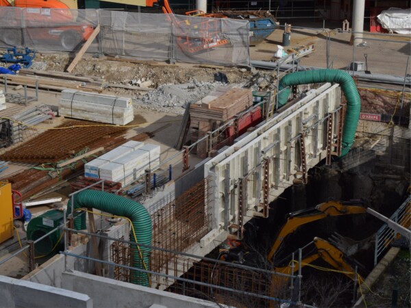 Carousel 3 - High-power centrifugal fans being used for a basement ventilation project