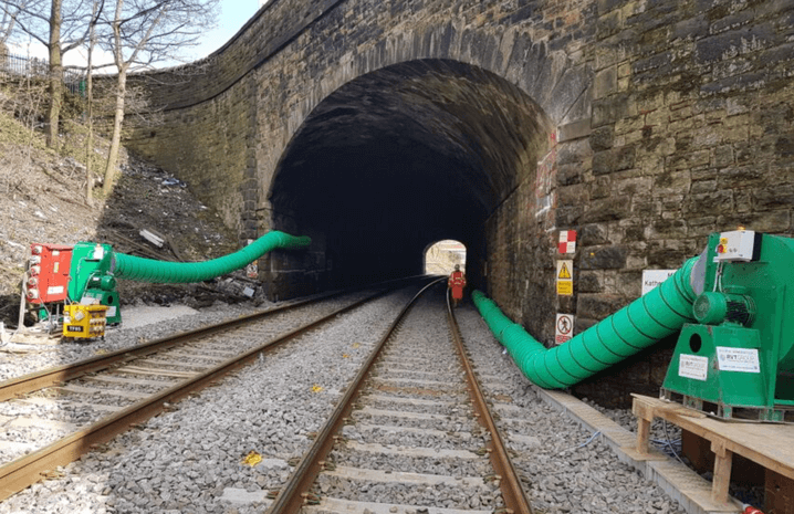 ventilation fans for underground, mining, and tunnel