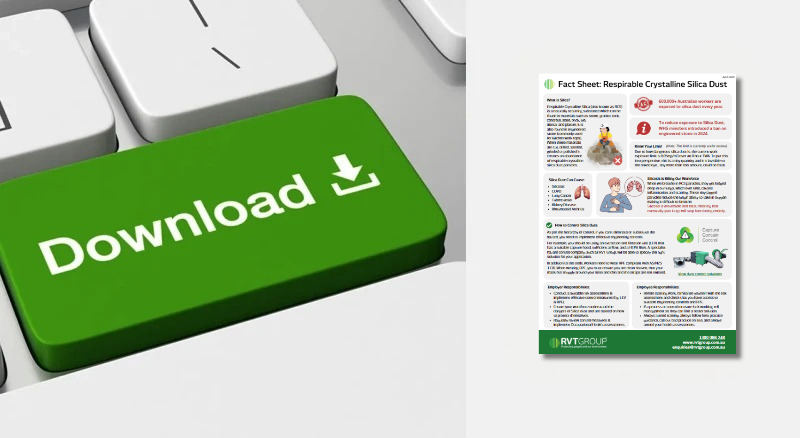 RVT Group Fact Sheet - RCS Silica Dust
